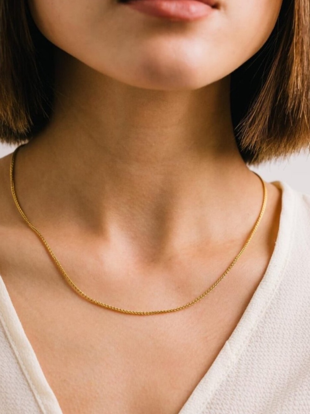 Uncommon James Gold Minimalist Chain Necklace